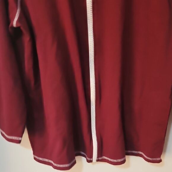 Quacker Factory Vintage French Terry Zip Front Jacket 1x - Picture 5 of 7